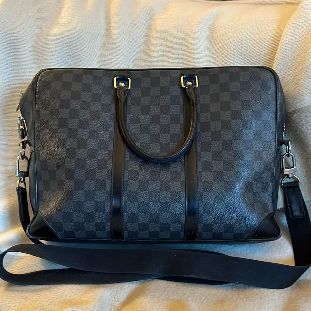 Louis Vuitton Men’s Porte-Documents Voyage PM Briefcase